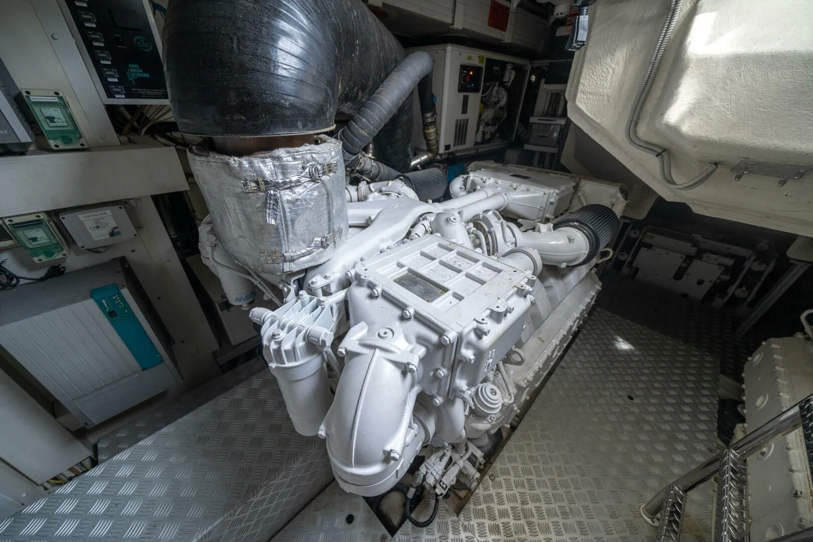 a close-up of a machine aboard RECREATIONAL USE Yacht for Sale