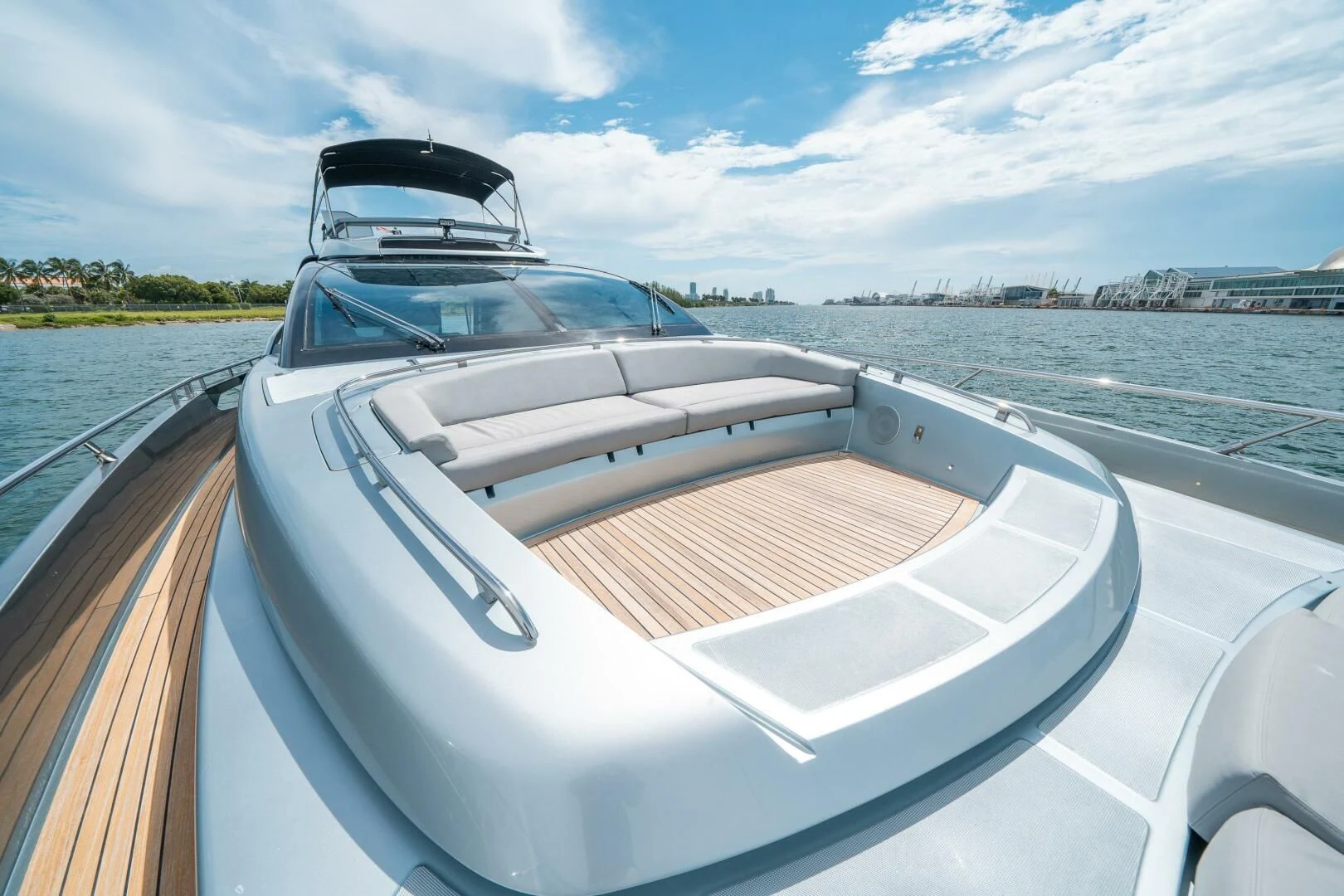 a boat on a body of water aboard RECREATIONAL USE Yacht for Sale
