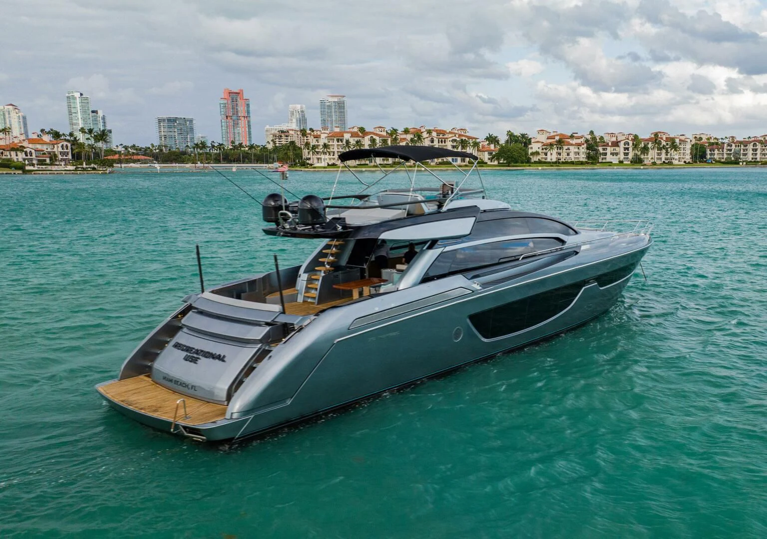 a boat on the water aboard RECREATIONAL USE Yacht for Sale
