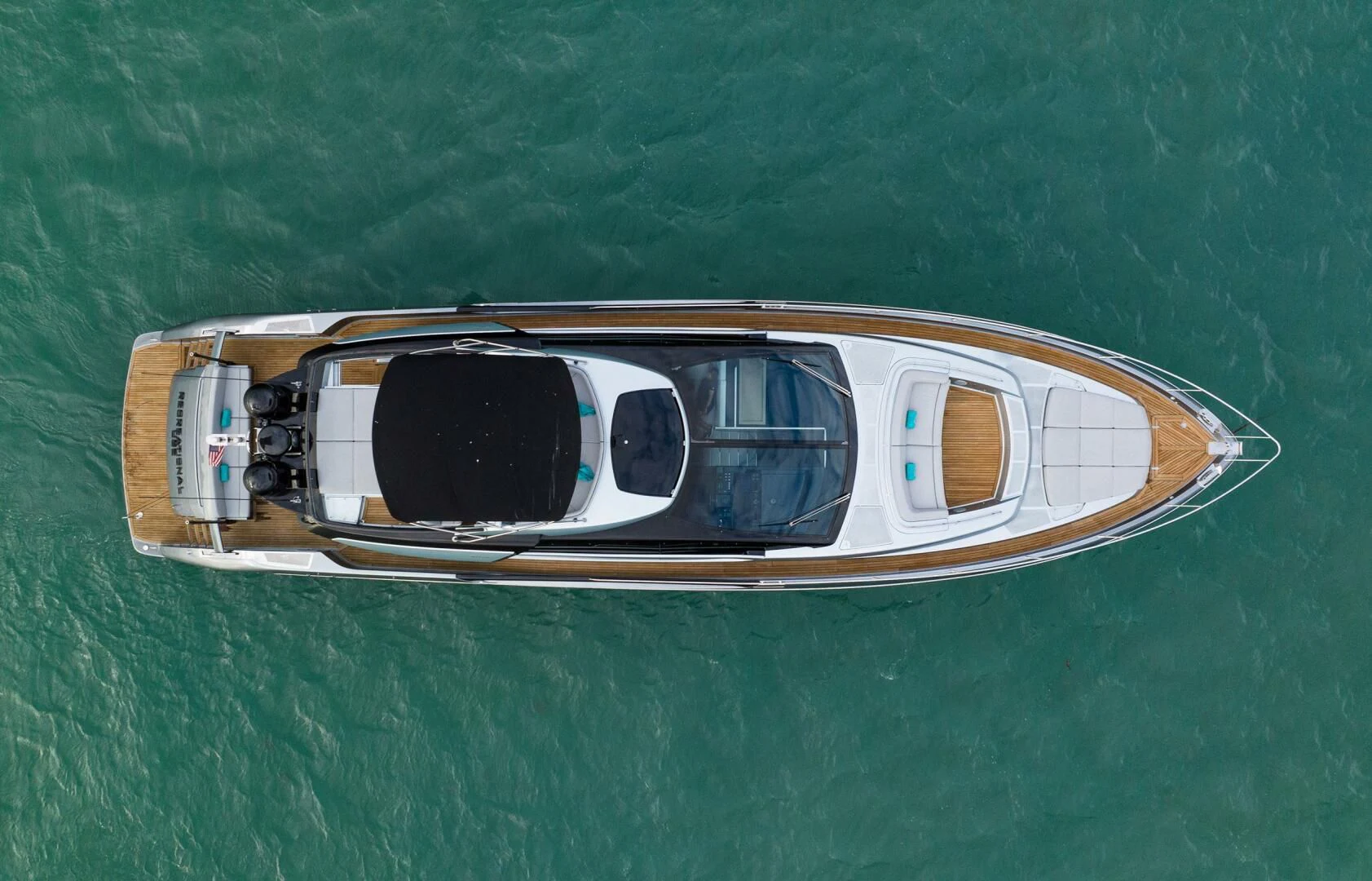 a boat with a glass top aboard RECREATIONAL USE Yacht for Sale