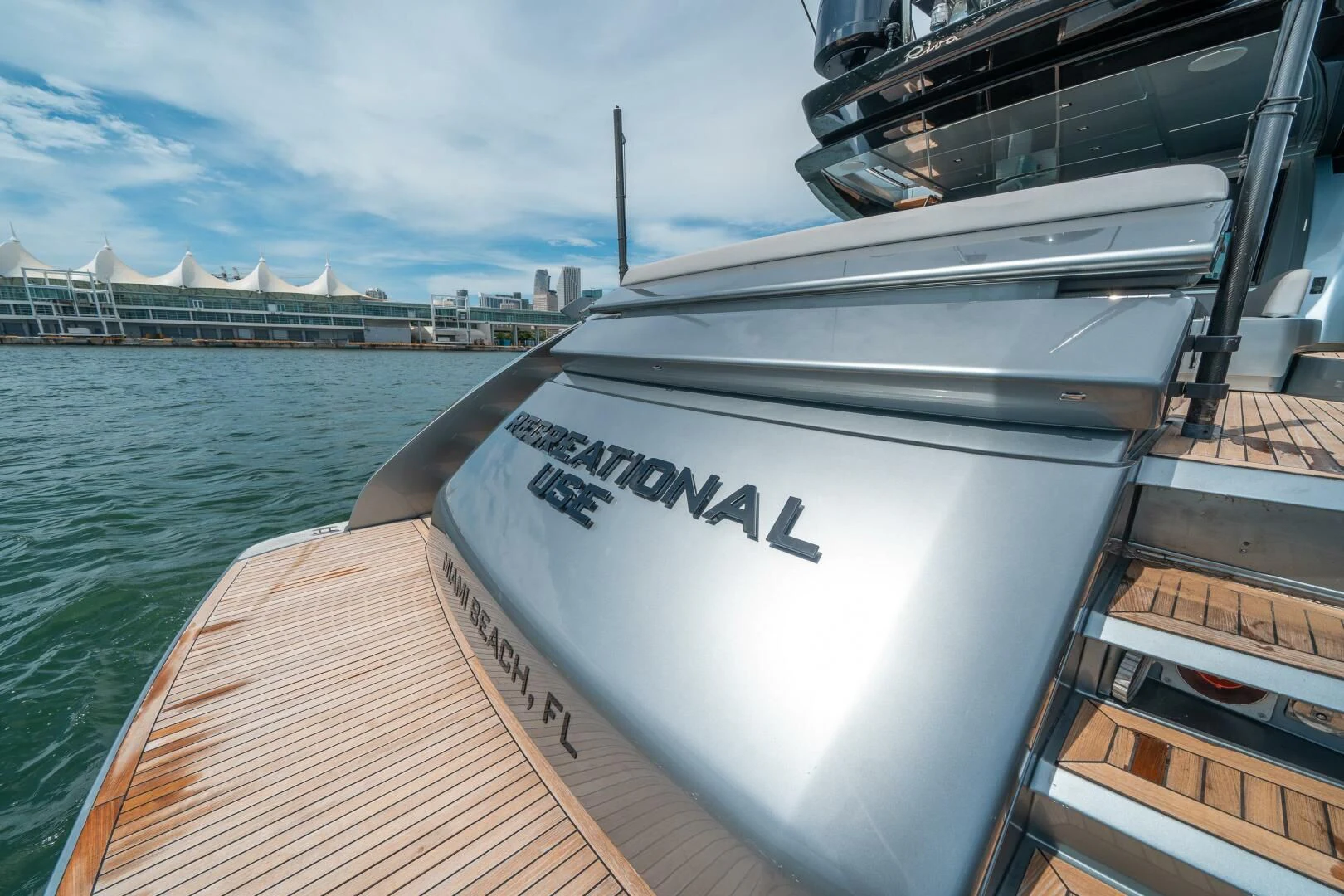 a boat on the water aboard RECREATIONAL USE Yacht for Sale