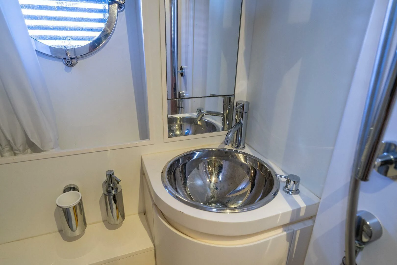 a sink in a bathroom aboard RECREATIONAL USE Yacht for Sale
