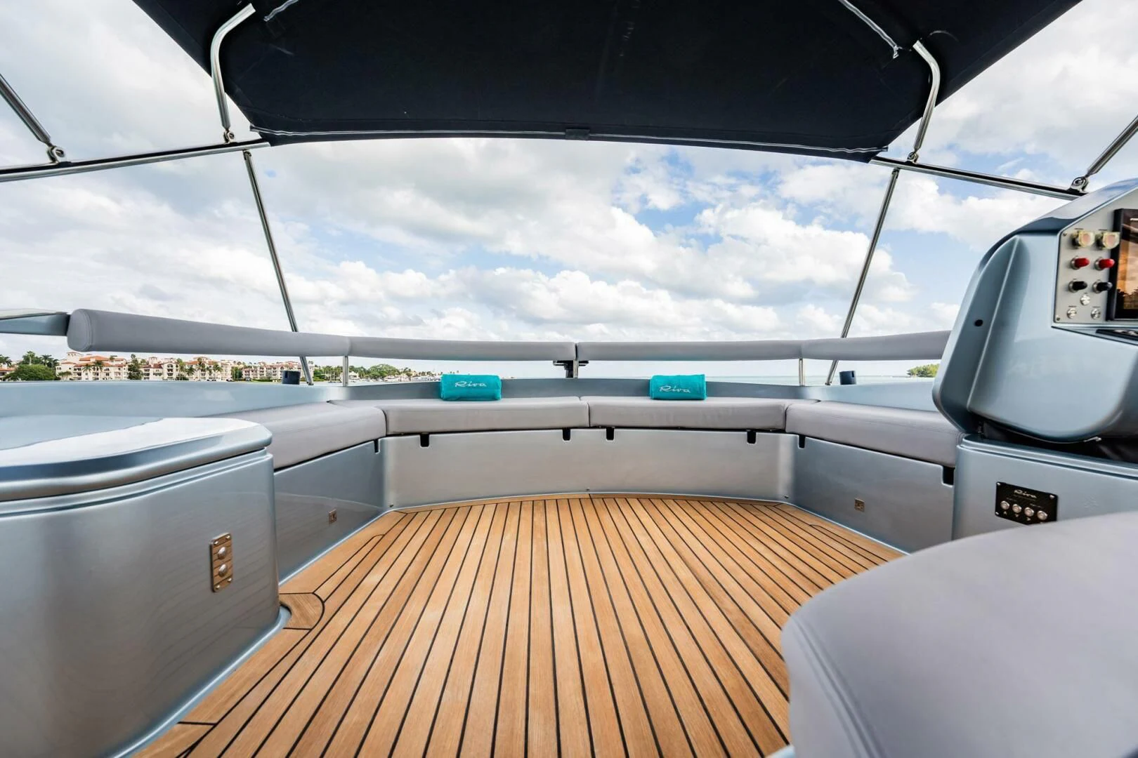 inside of a car aboard RECREATIONAL USE Yacht for Sale
