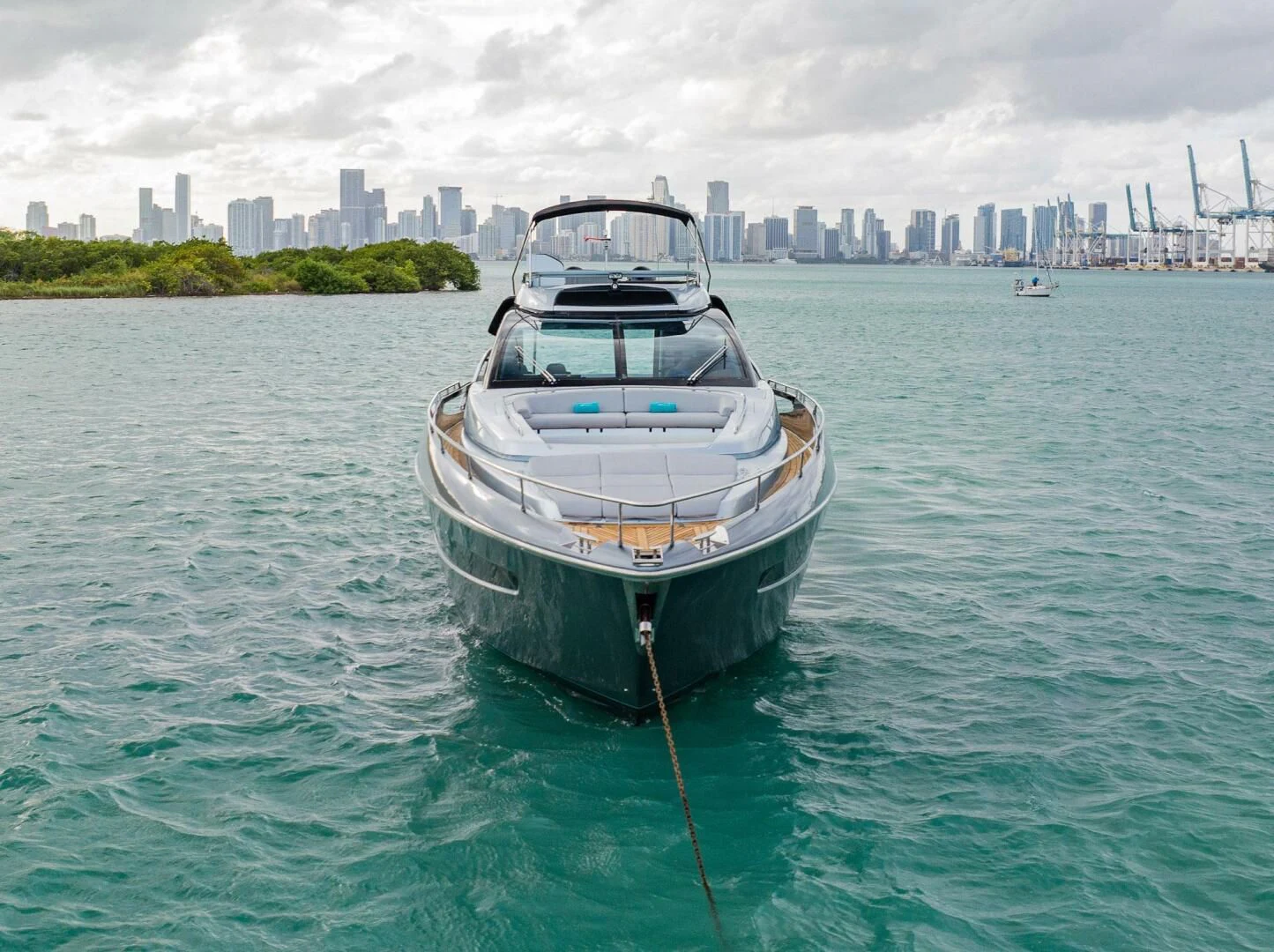 a boat in the water aboard RECREATIONAL USE Yacht for Sale