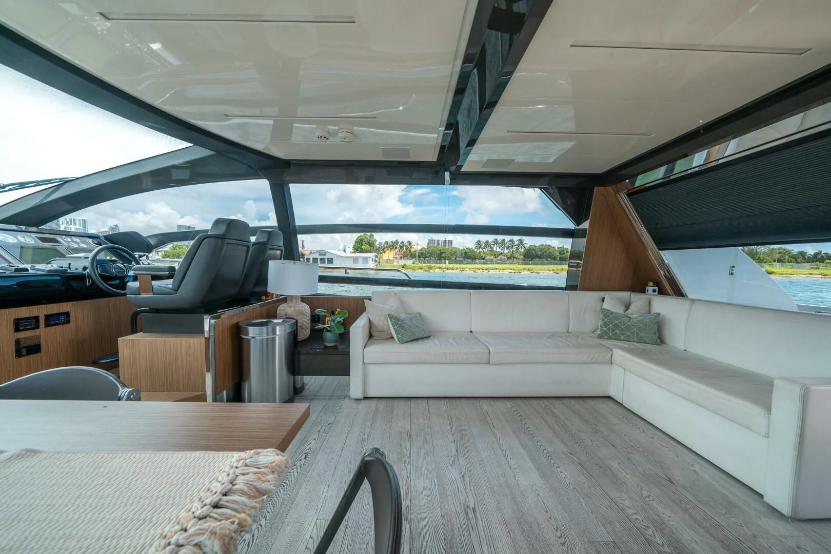 inside of a car aboard RECREATIONAL USE Yacht for Sale