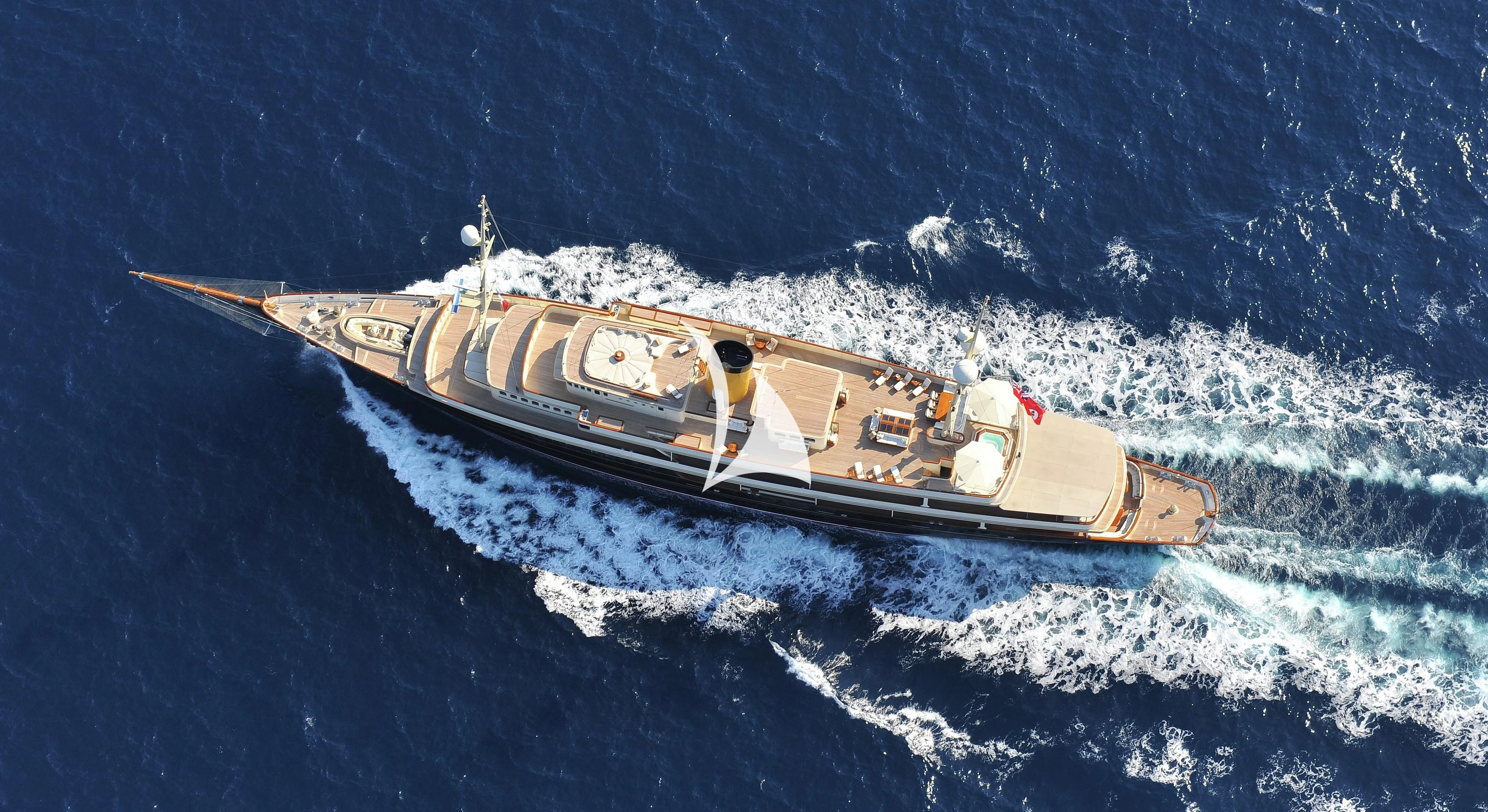 a boat on the water aboard NERO Yacht for Sale