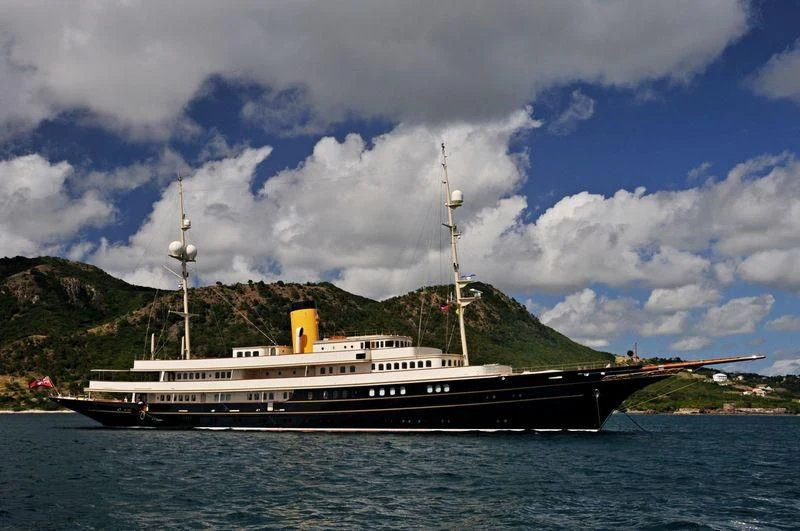 a ship on the water aboard NERO Yacht for Sale