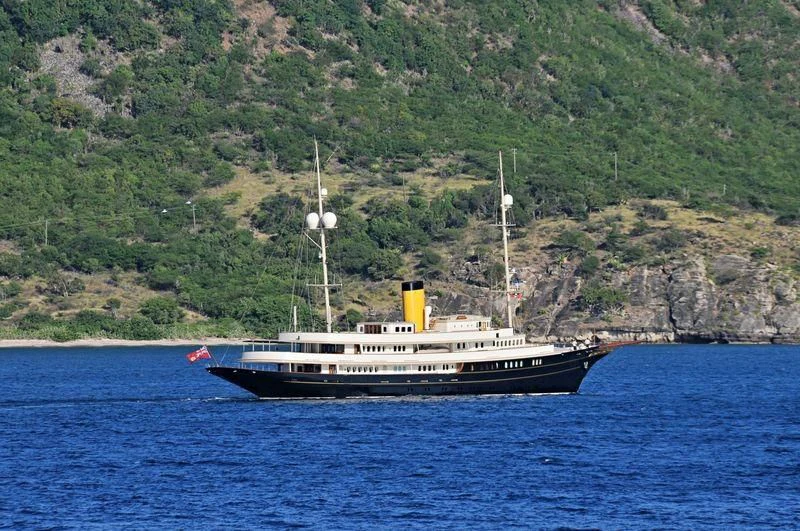 a boat on the water aboard NERO Yacht for Sale