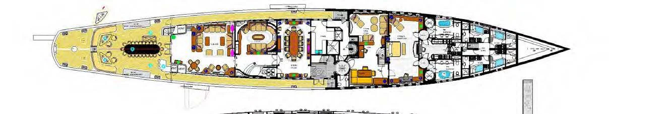 diagram aboard NERO Yacht for Sale