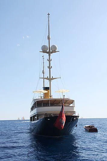 a boat in the water aboard NERO Yacht for Sale