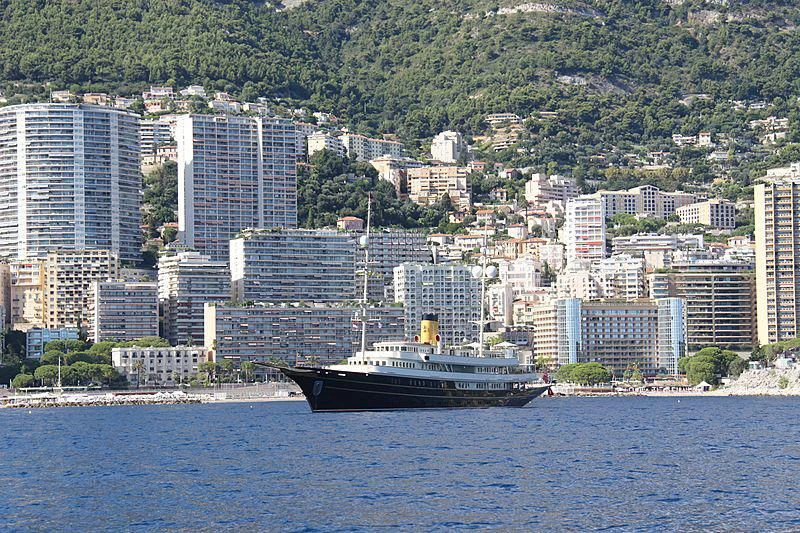 a ship in the water aboard NERO Yacht for Sale