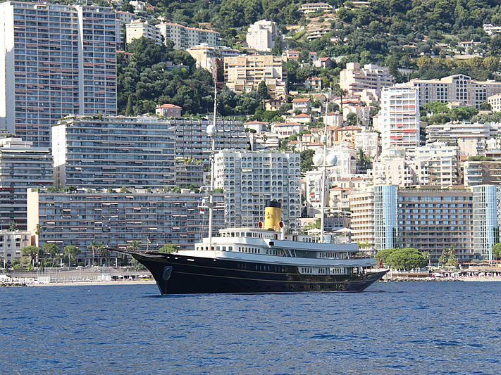 a boat on the water aboard NERO Yacht for Sale