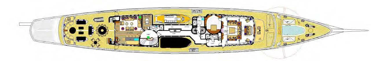 diagram aboard NERO Yacht for Sale