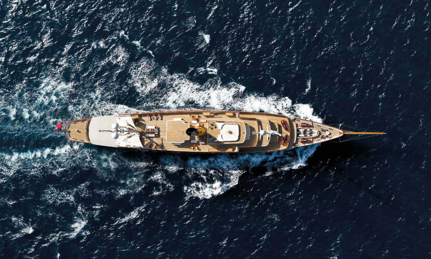 a boat in the water aboard NERO Yacht for Sale