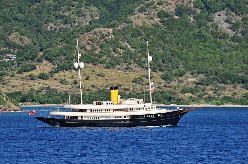 a boat on the water aboard NERO Yacht for Sale