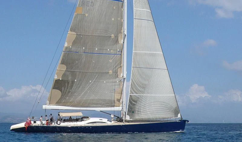 a sailboat on the water aboard MARIA ALBA II Yacht for Sale