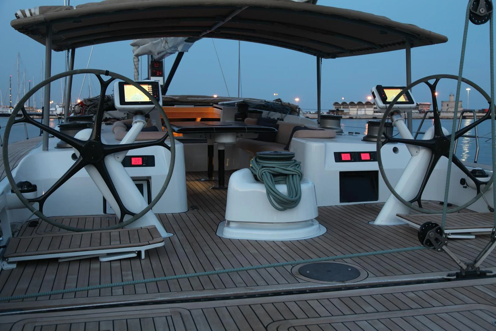 a machine on the counter aboard MARIA ALBA II Yacht for Sale