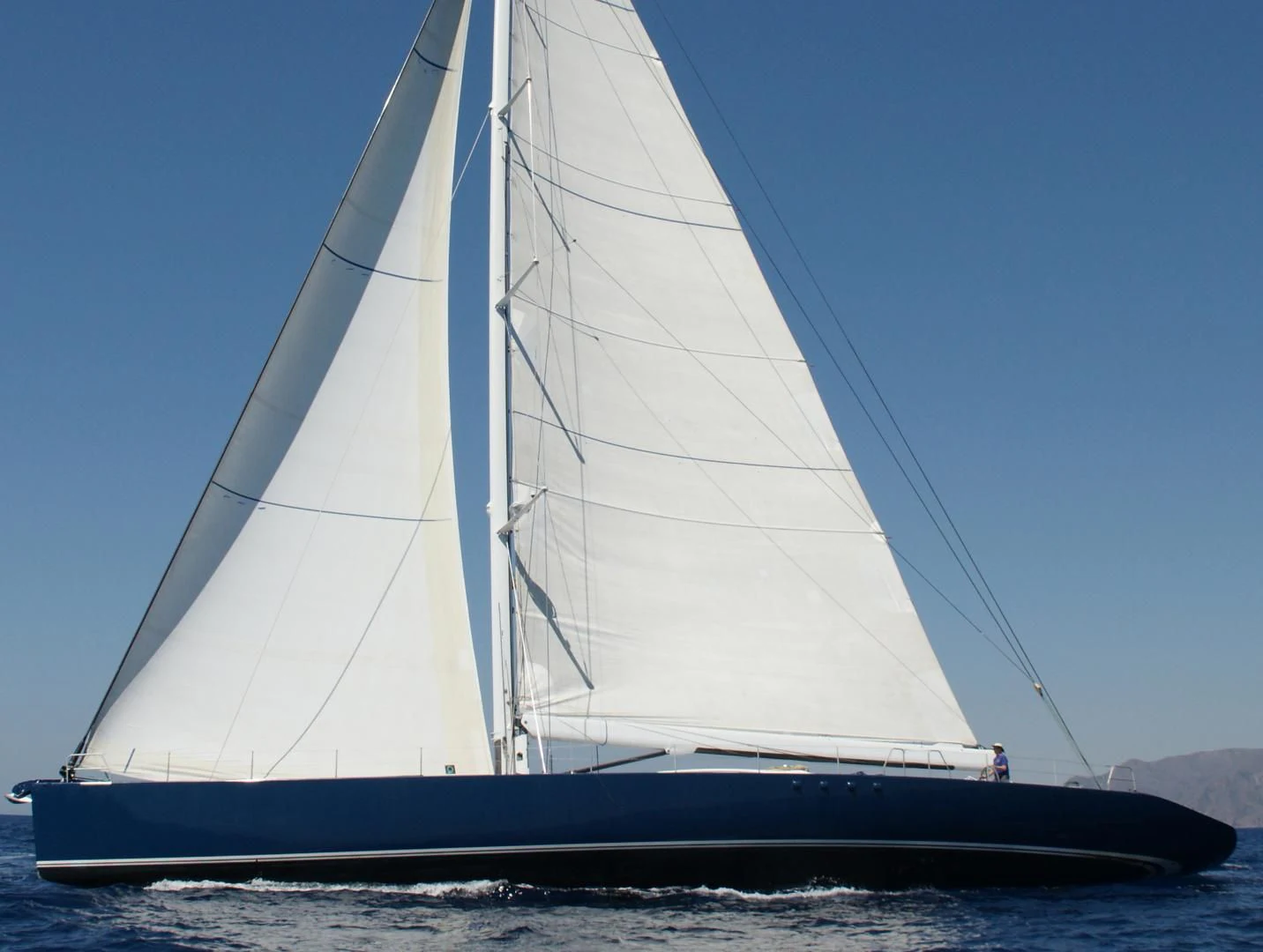 a sailboat on the water aboard MARIA ALBA II Yacht for Sale