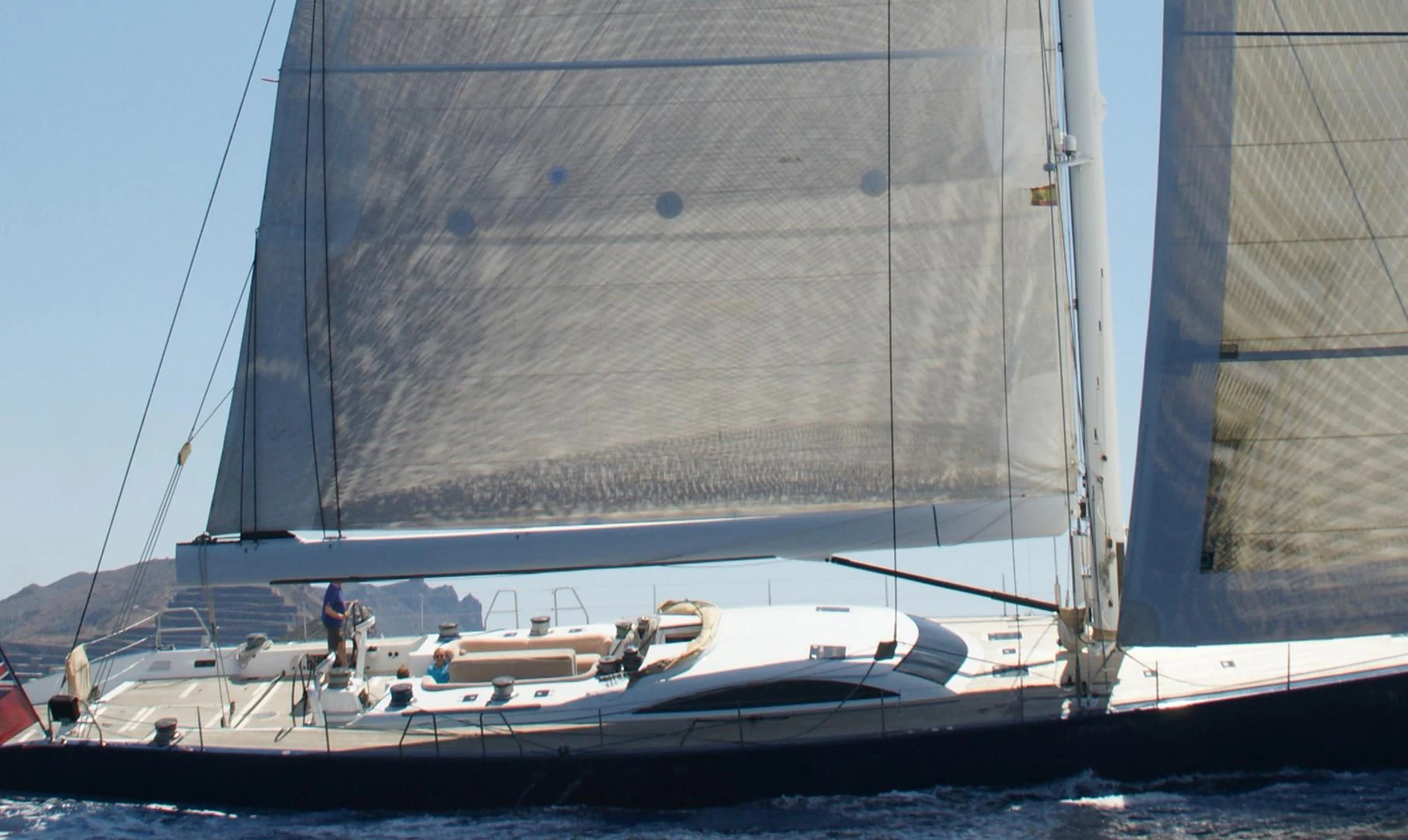 a sailboat in the water aboard MARIA ALBA II Yacht for Sale