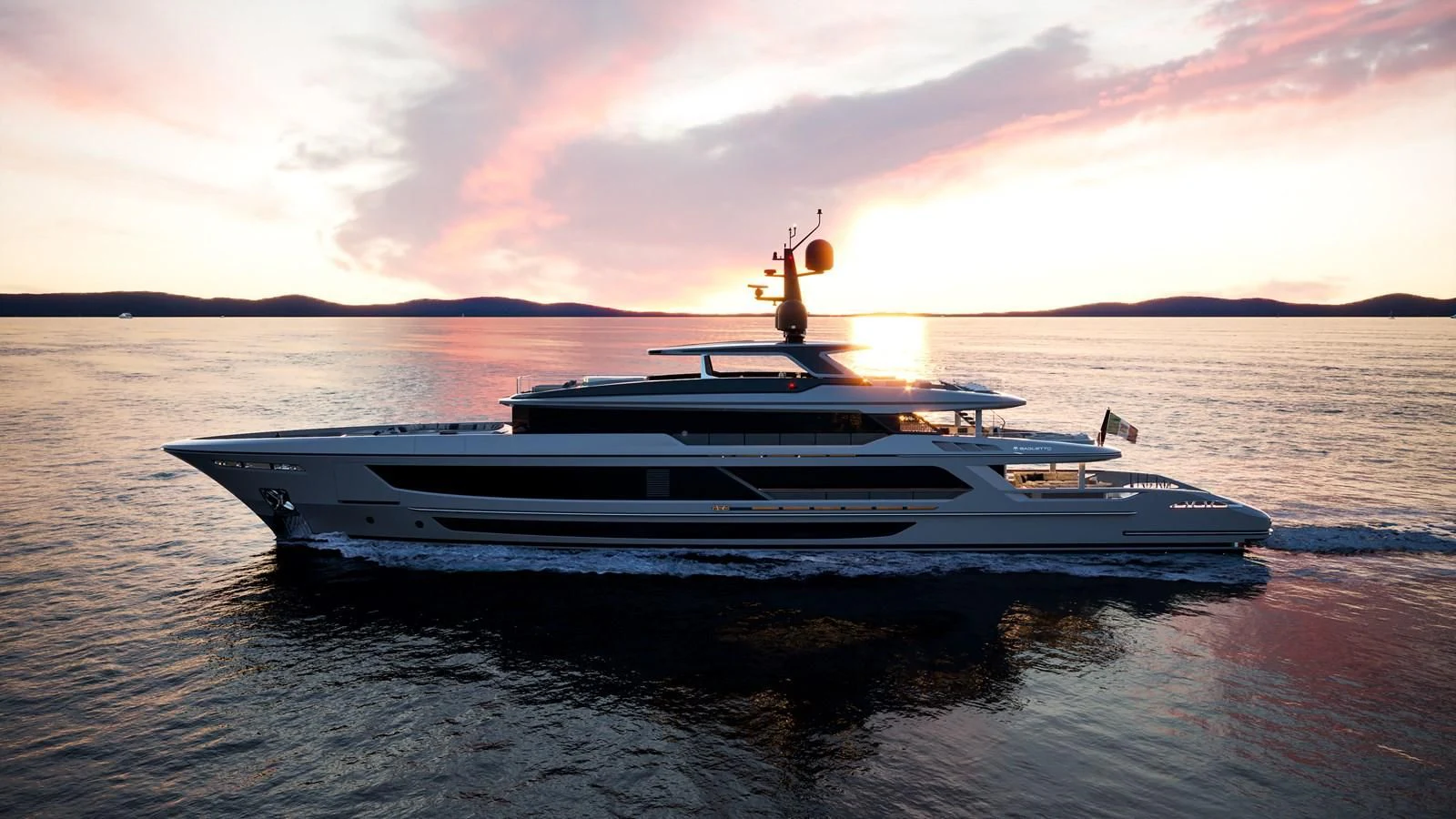 a boat on the water aboard ARK OF FATE Yacht for Sale