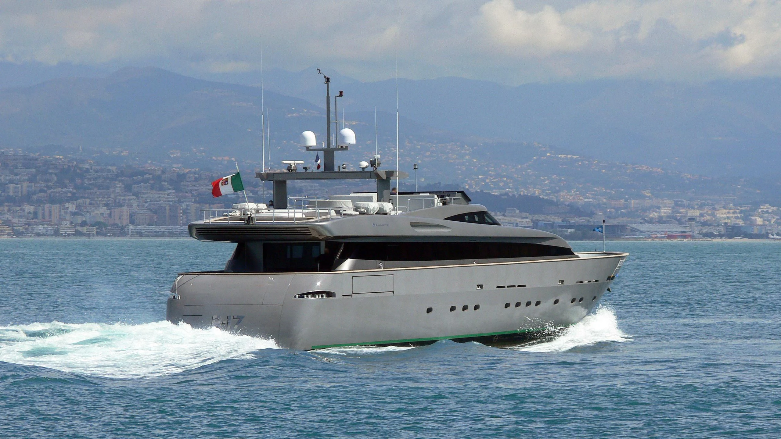 a boat on the water aboard VELVET Yacht for Sale