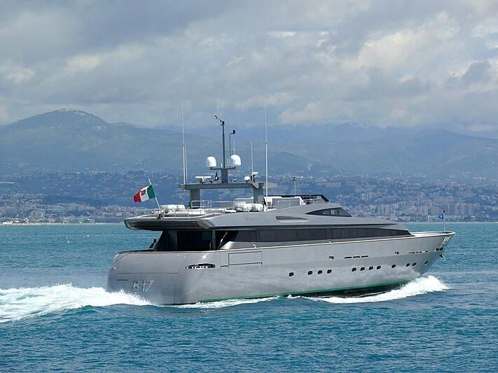 a boat on the water aboard VELVET Yacht for Sale