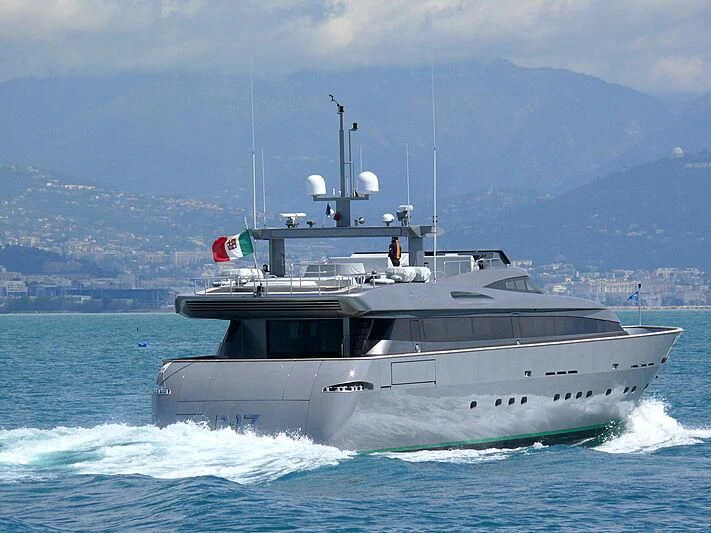 a boat on the water aboard VELVET Yacht for Sale