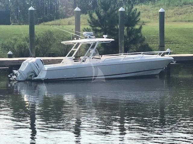 a boat on the water aboard STERLING V Yacht for Sale