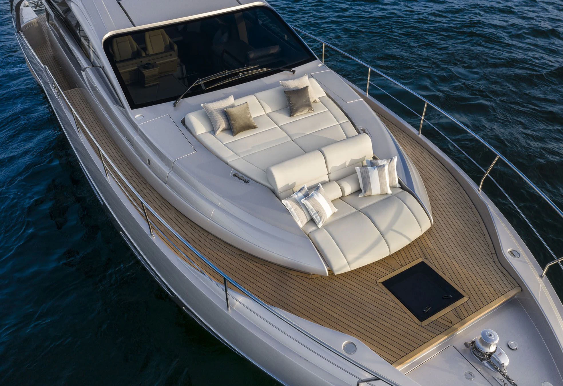a boat on the water aboard UNREEL Yacht for Sale