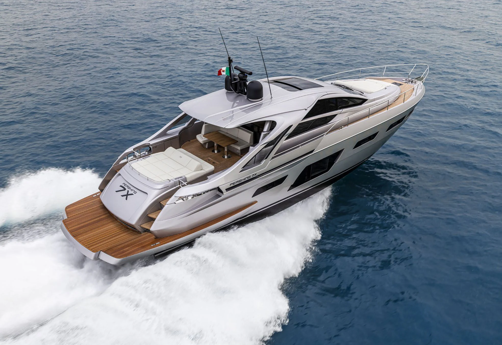 a boat on the water aboard UNREEL Yacht for Sale