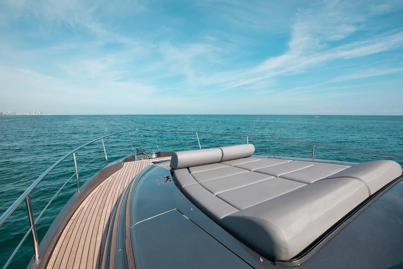 a boat on the water aboard UNREEL Yacht for Sale