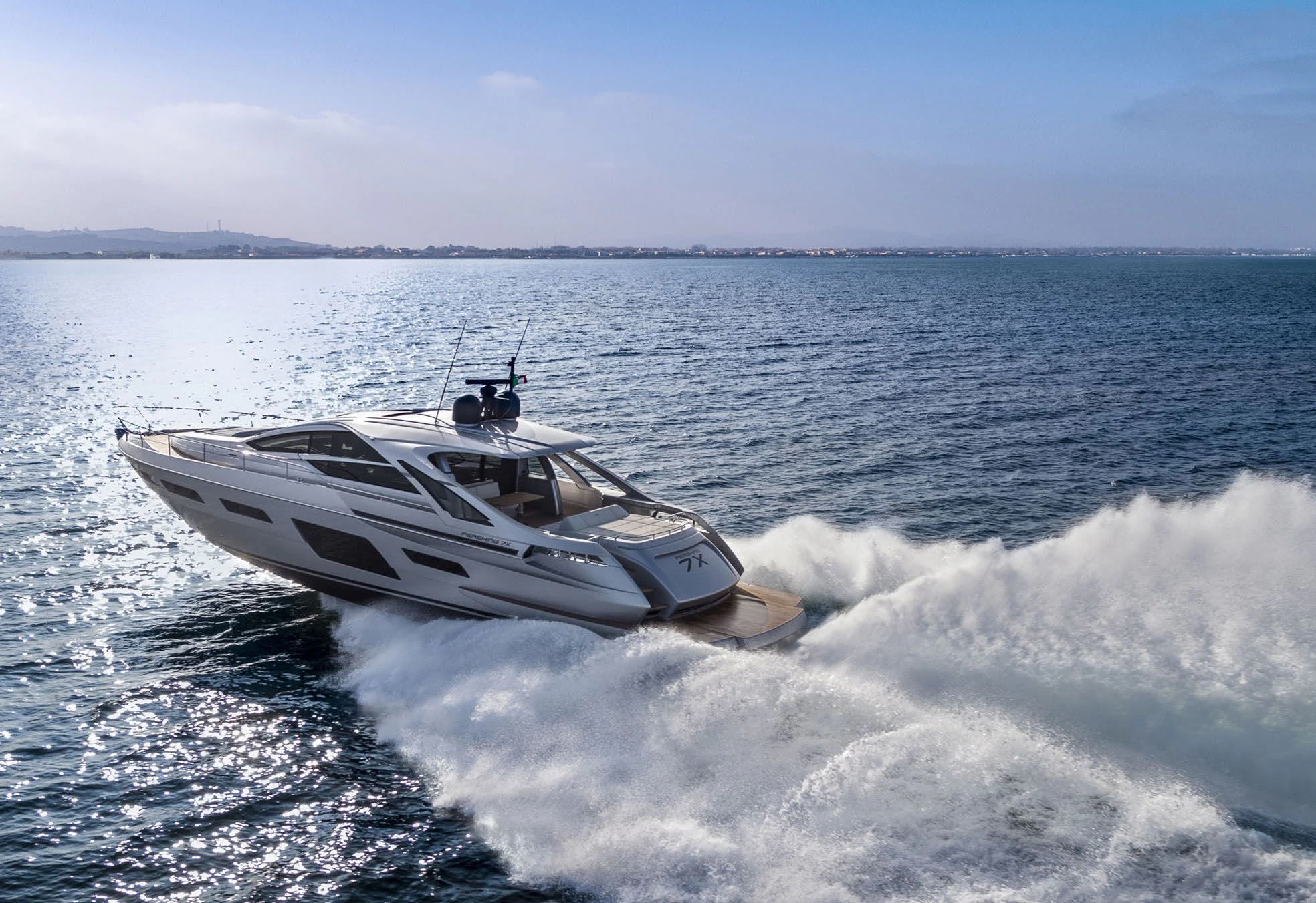 a boat on the water aboard UNREEL Yacht for Sale