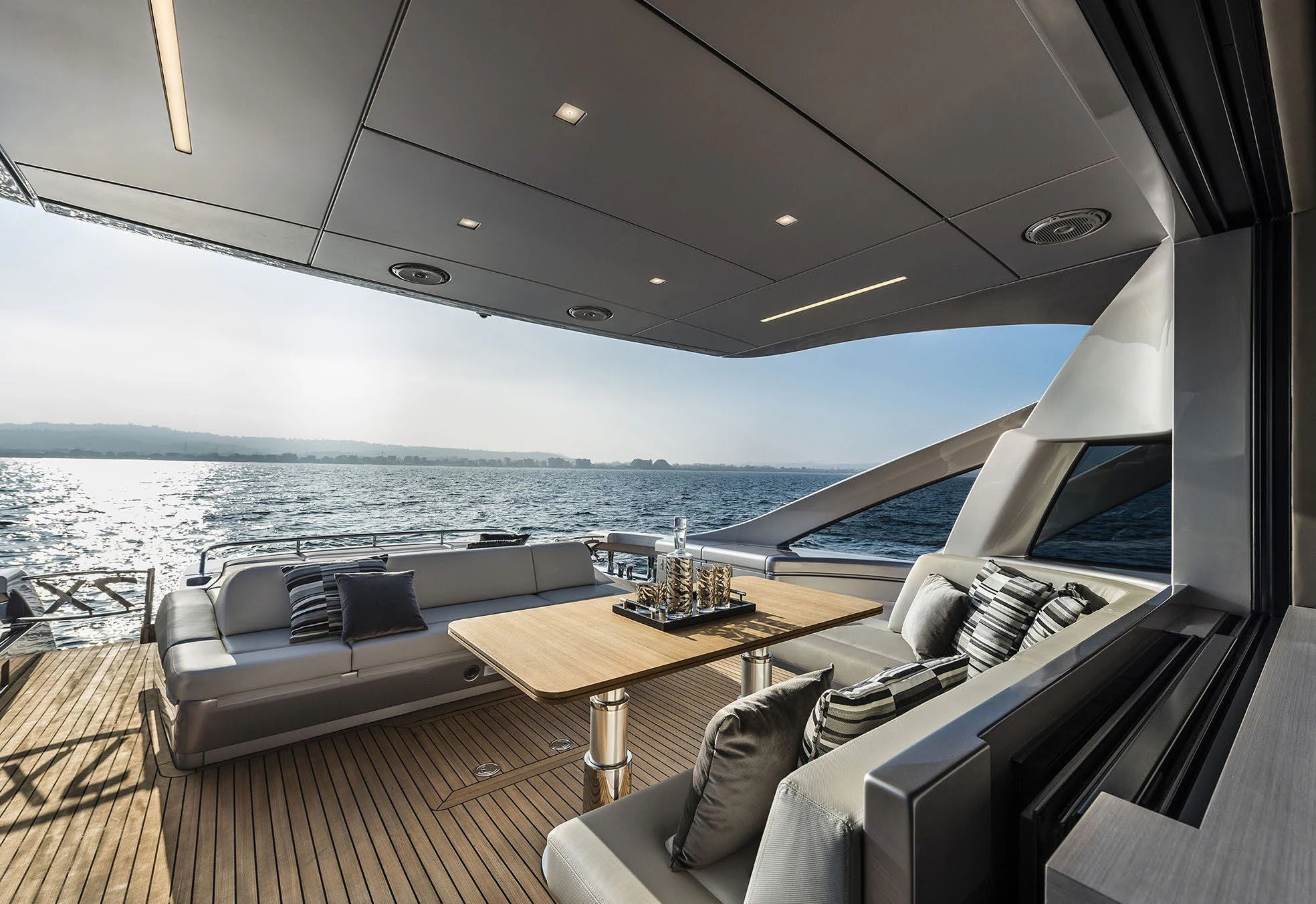 a boat on the water aboard UNREEL Yacht for Sale