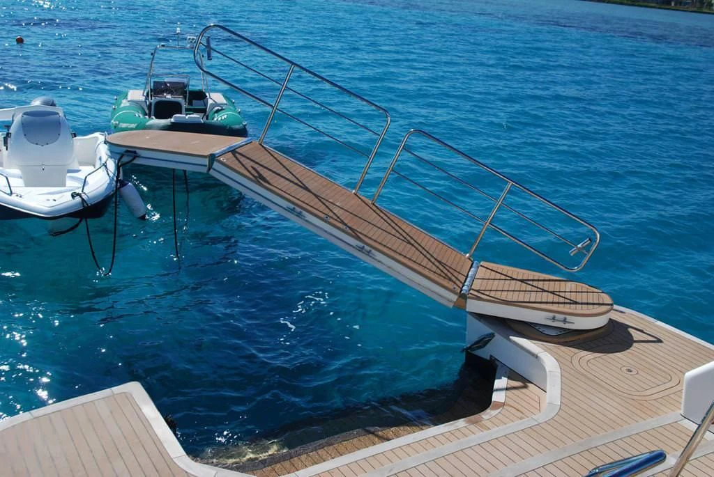 a boat on the water aboard FORTY LOVE Yacht for Charter