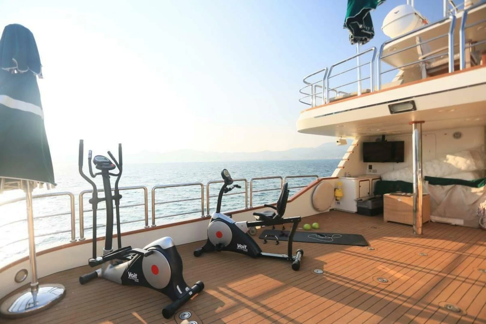 a boat on the water aboard FORTY LOVE Yacht for Charter