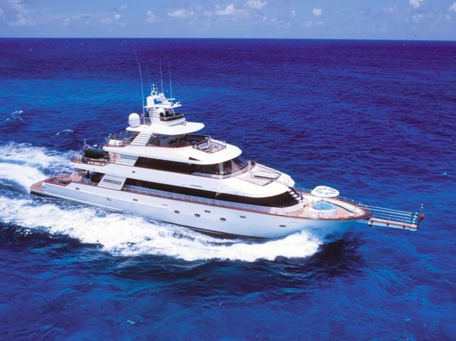 a boat on the water aboard FORTY LOVE Yacht for Charter