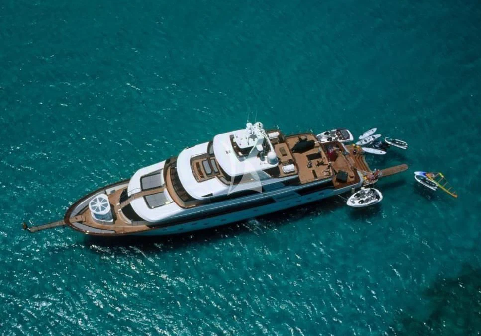 a boat in the water aboard FORTY LOVE Yacht for Charter