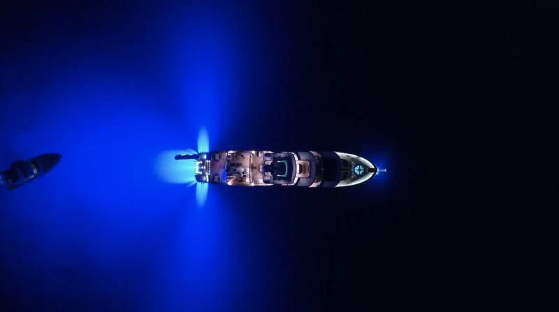 a close up of a bottle aboard FORTY LOVE Yacht for Charter