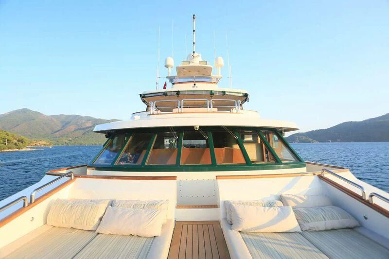a boat on the water aboard FORTY LOVE Yacht for Charter