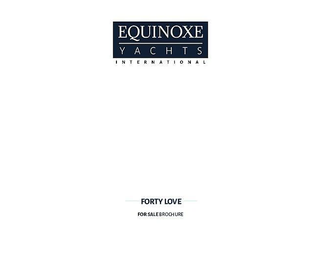 text, letter aboard FORTY LOVE Yacht for Charter