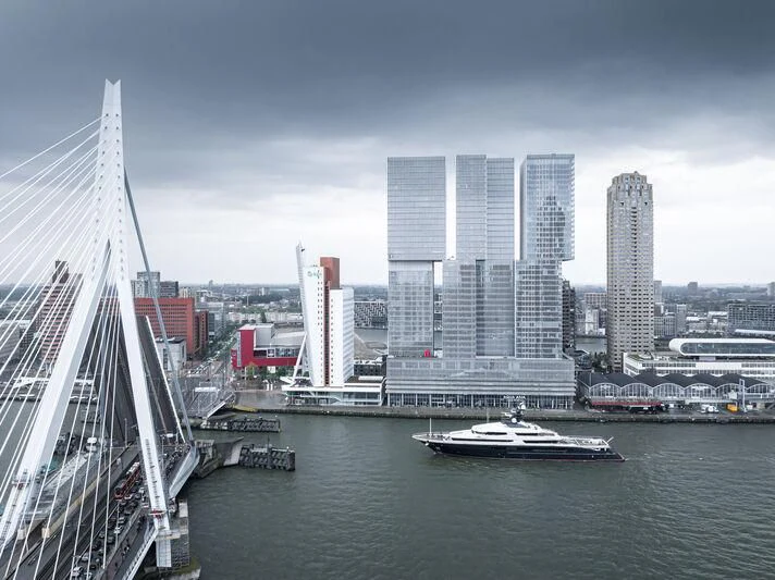 a boat sailing on the water aboard DRAAK Yacht for Sale