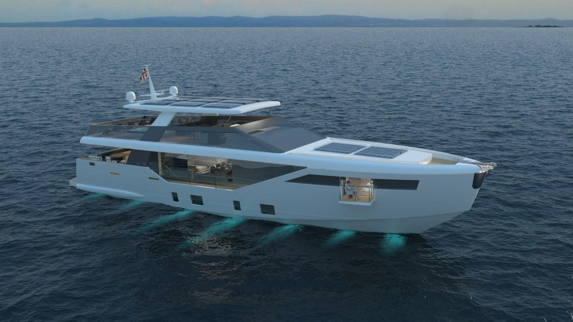 a boat in the water aboard LADY STEFANI Yacht for Sale