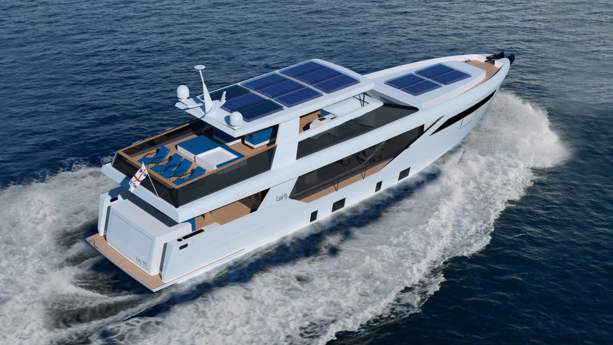 a boat on the water aboard LADY STEFANI Yacht for Sale