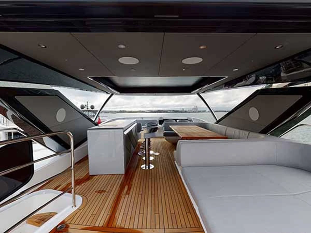 inside of a car aboard 88 YACHT - M/Y IP Yacht for Sale