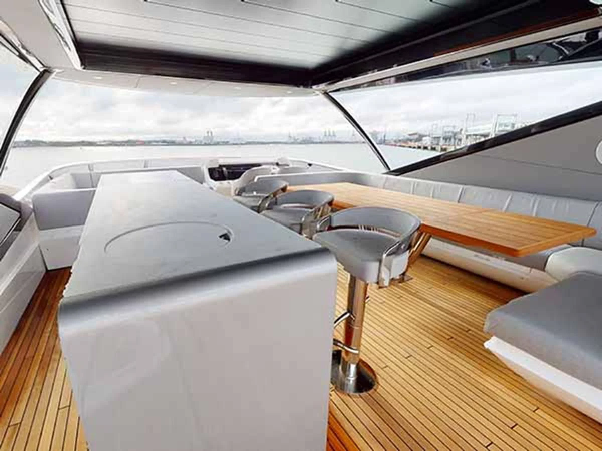inside of a car aboard 88 YACHT - M/Y IP Yacht for Sale