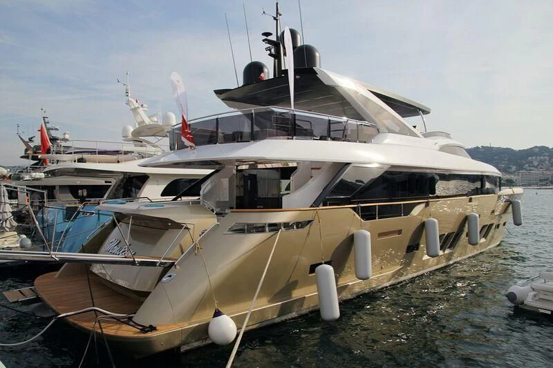 a boat on the water aboard MANIKIM Yacht for Sale