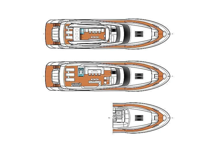 diagram aboard MANIKIM Yacht for Sale