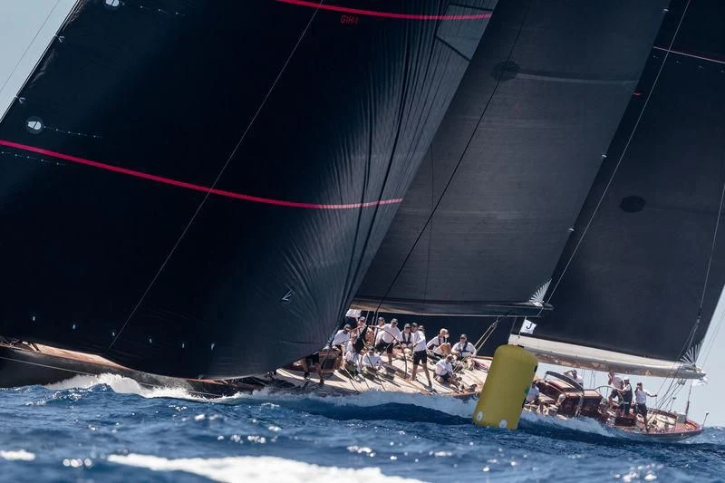 a group of people on a boat aboard SVEA Yacht for Sale