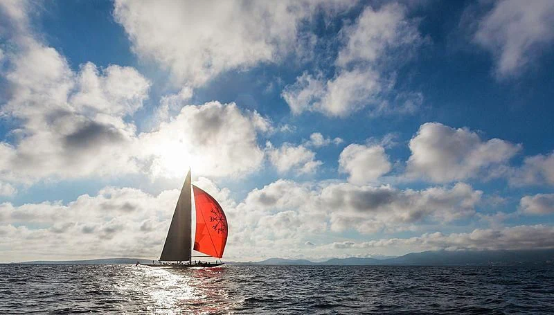 a sailboat on the water aboard SVEA Yacht for Sale