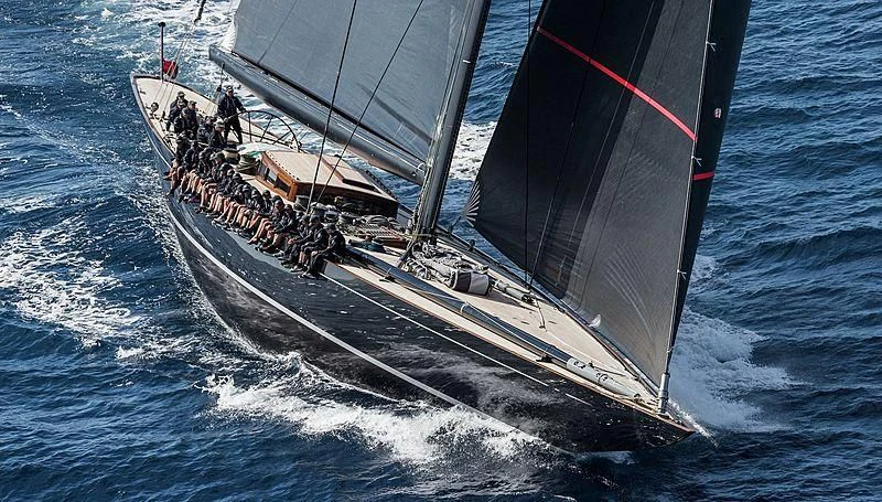 a boat with people on it aboard SVEA Yacht for Sale